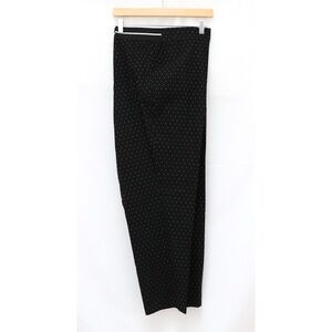 NWOT Samoon Plus Size Stretch Pull-On Slim Pants 22 Dotted print office business